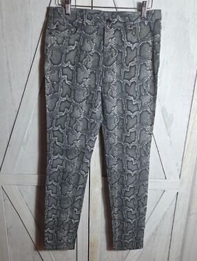 Michael Kors Snake Print Jeans Size 6